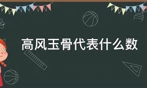 高风玉骨教理由什么生肖_高风玉骨符合什么生肖