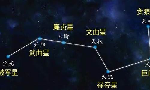 北斗星是那个生肖_什么生肖是北斗星